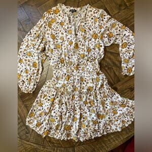 DEAR JOHN -  ABELLA TIERED RUFFLE DRESS IN OUTDOOR MEADOW